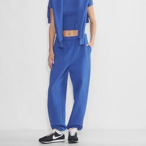 Cozy Sweatfleece Mega Fit Cargo™ Jogger in Jazz Blue